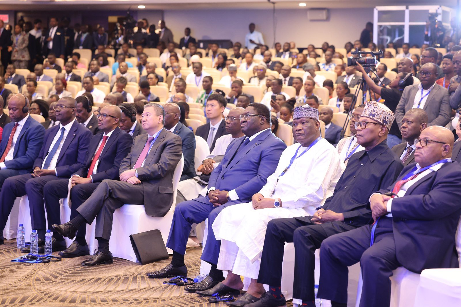 Conference audience at an AI and governance event